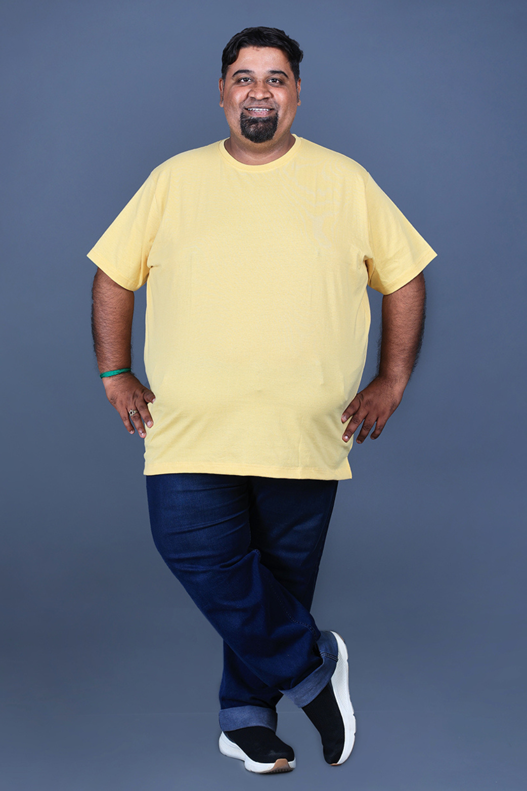 Men Round Neck T - Shirt
