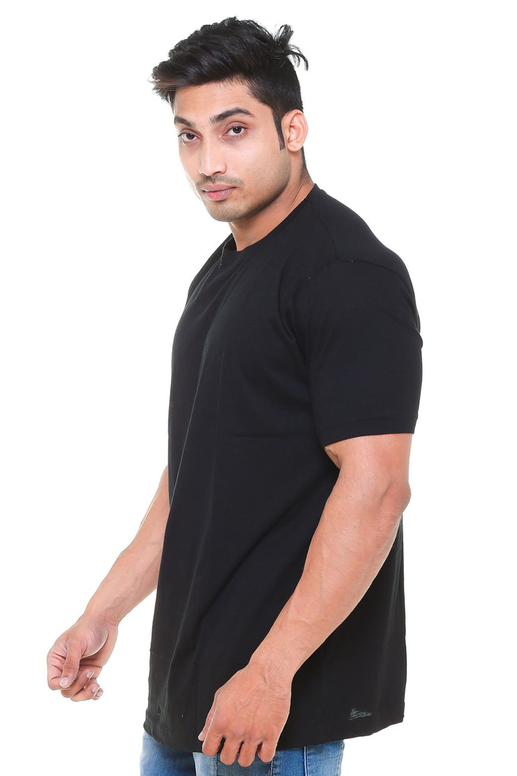 Men Round Neck T - Shirt