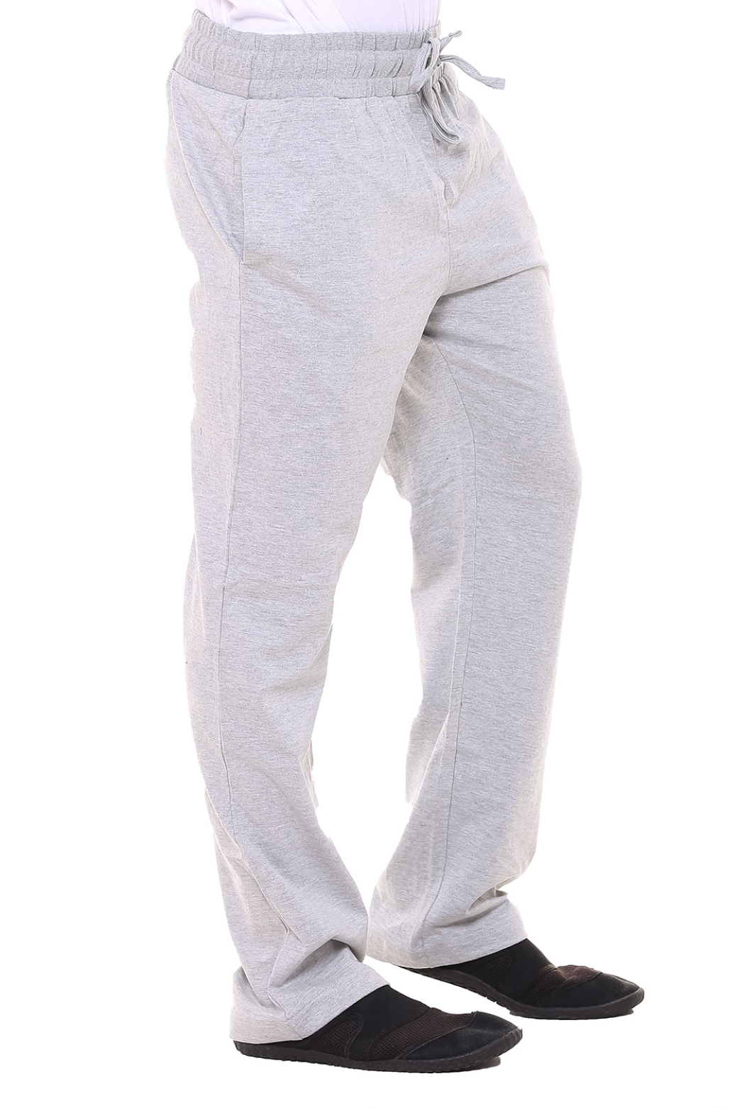 Men Plain Lt Grey Track Pant
