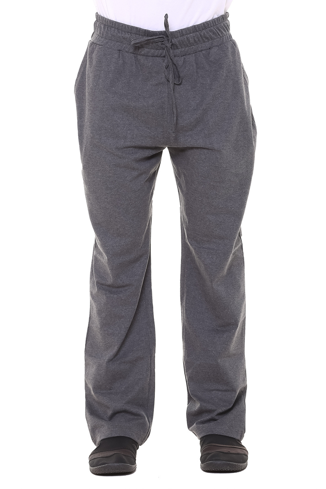 Men Plain Grey Track Pant