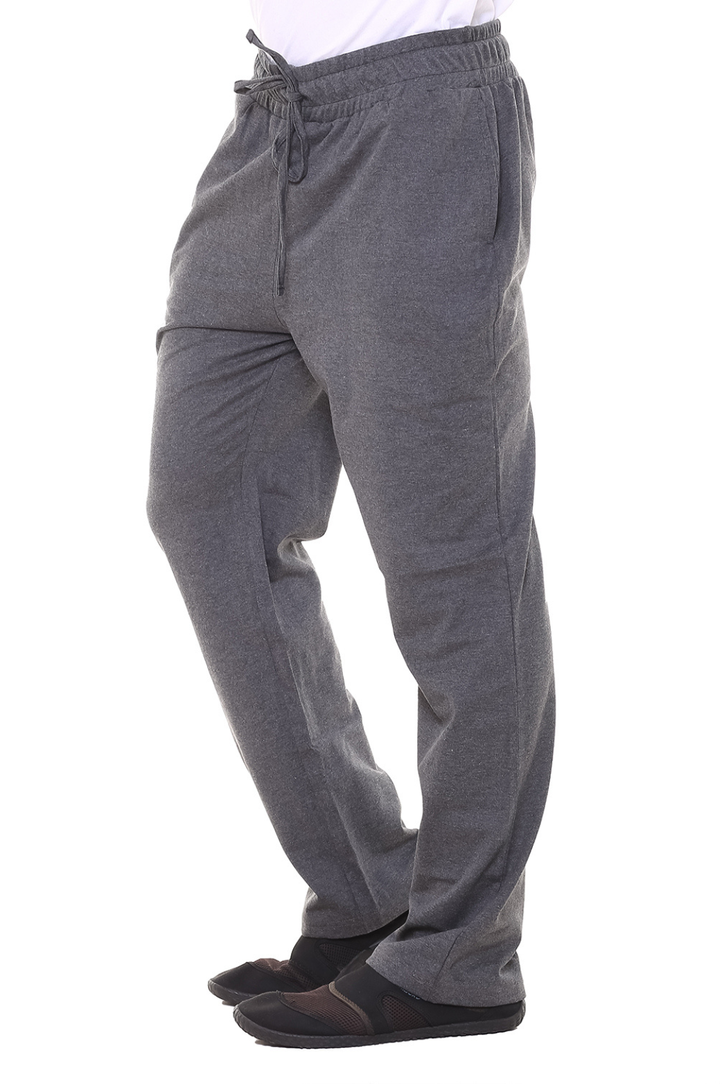 Men Plain Grey Track Pant
