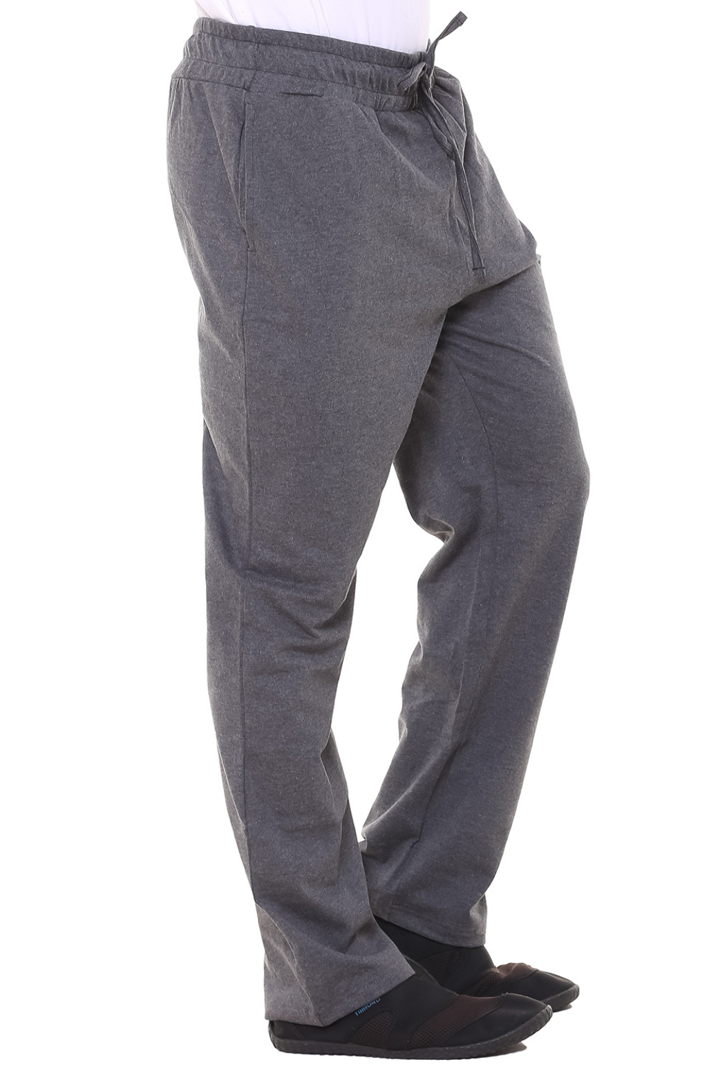 Men Plain Grey Track Pant