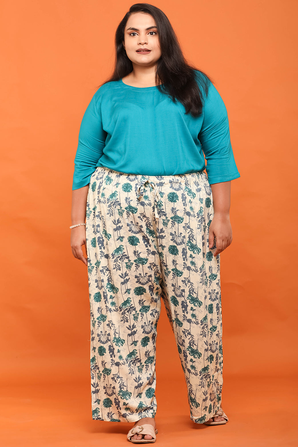 Women Flower Printed Palazzo Pant