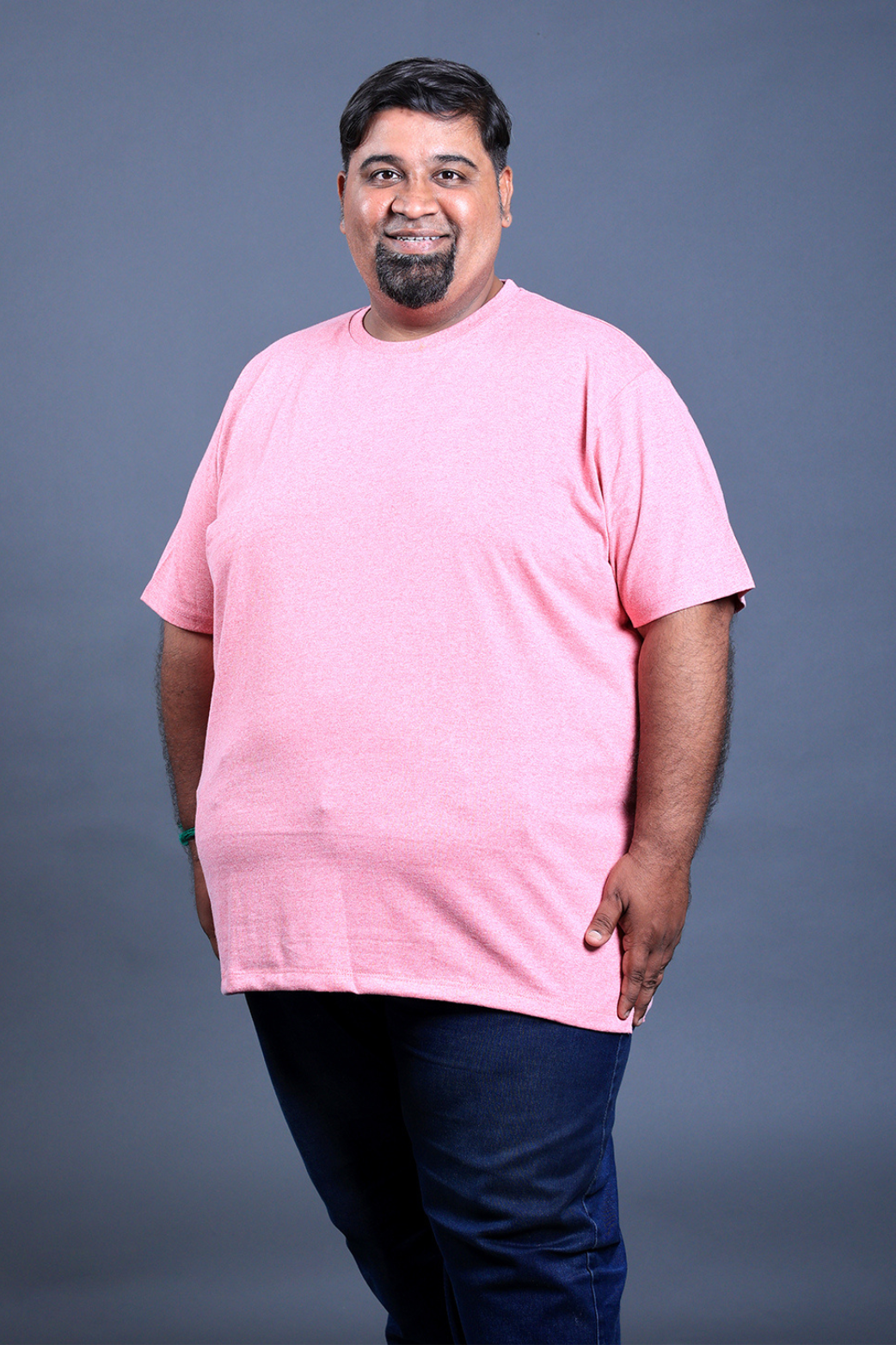 Men Round Neck T - Shirt