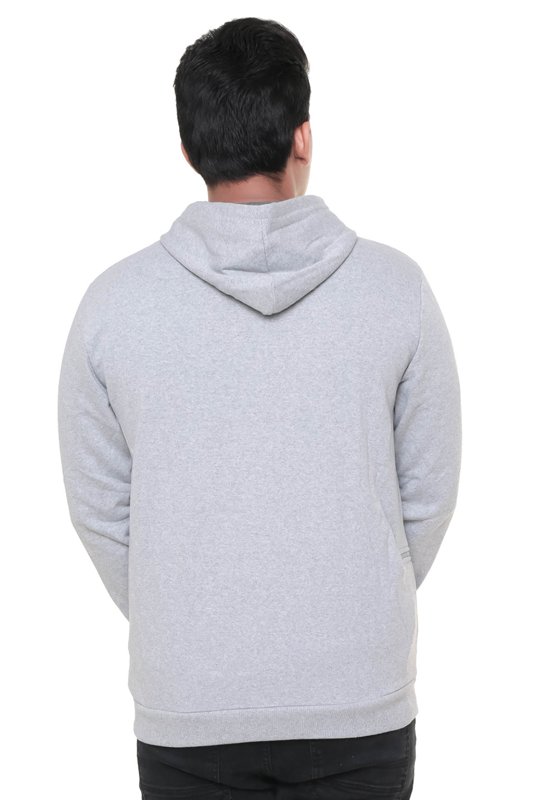 Men Plain Lt Grey Jacket