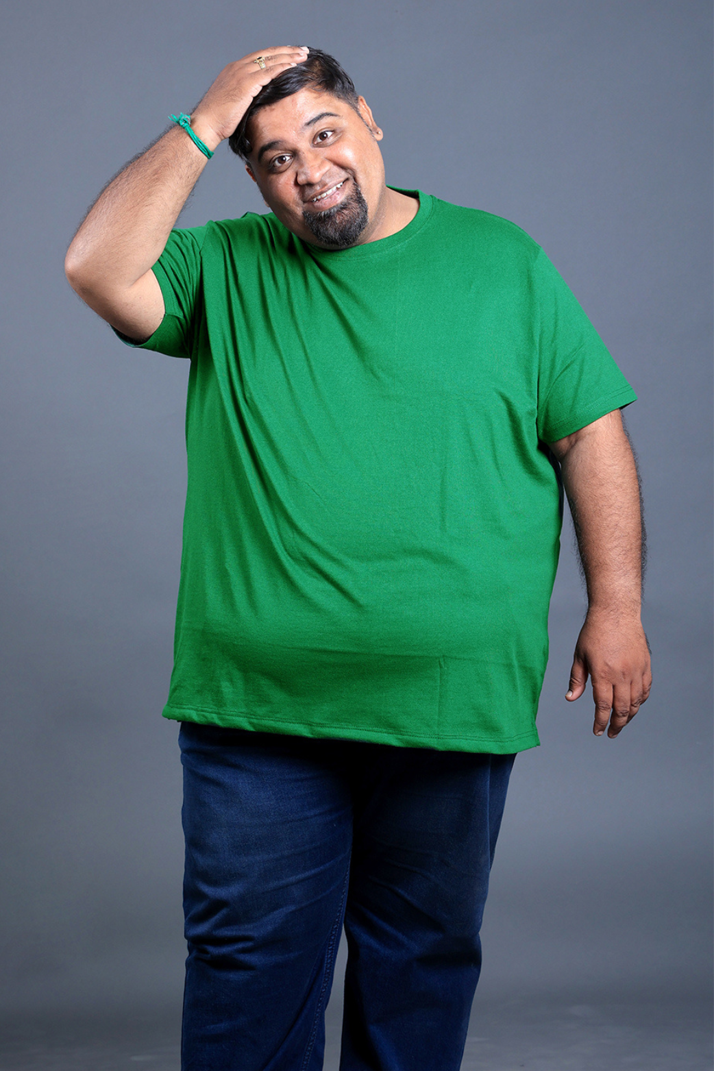 Men Round Neck T - Shirt