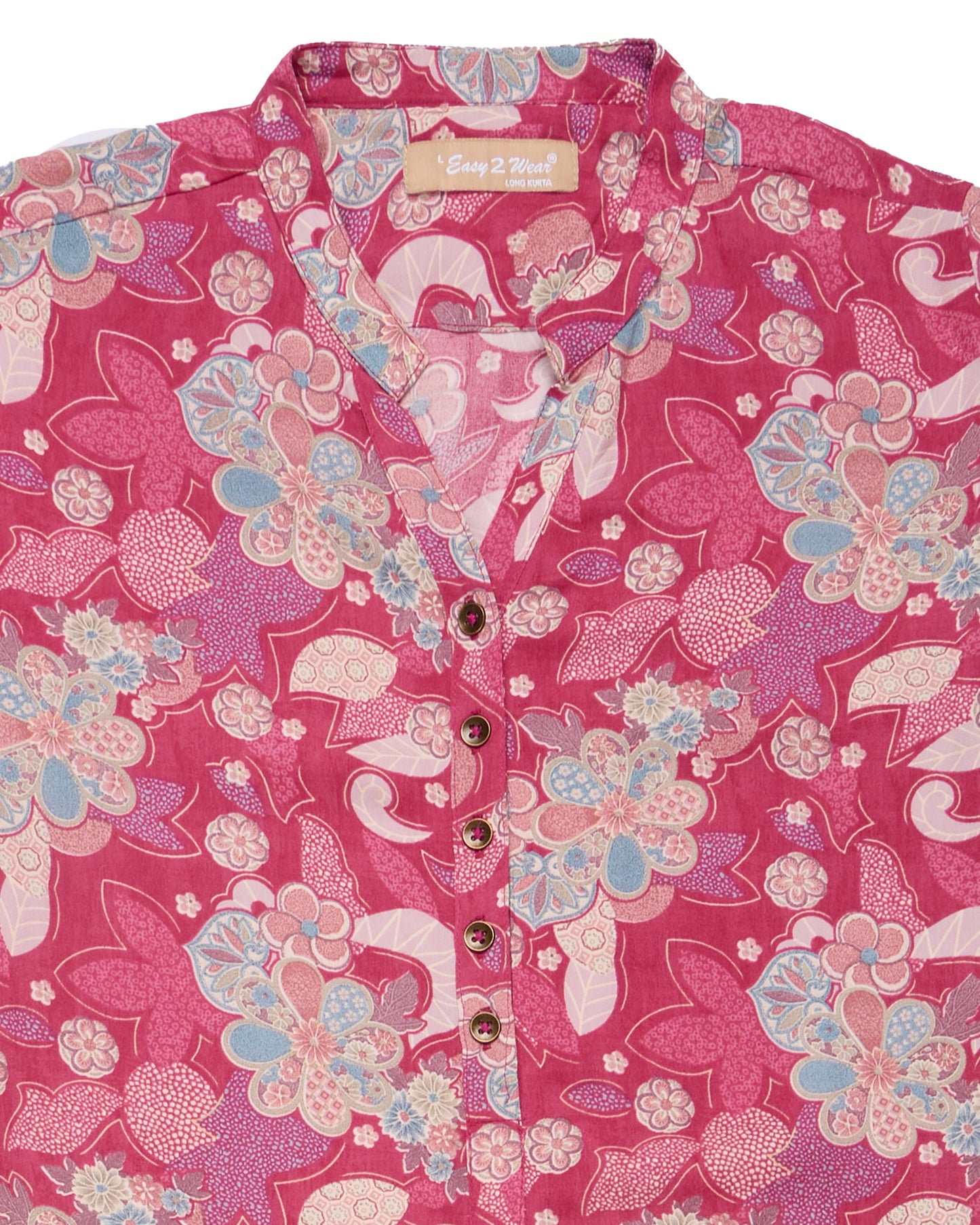 Women Flower Printed Long Kurta