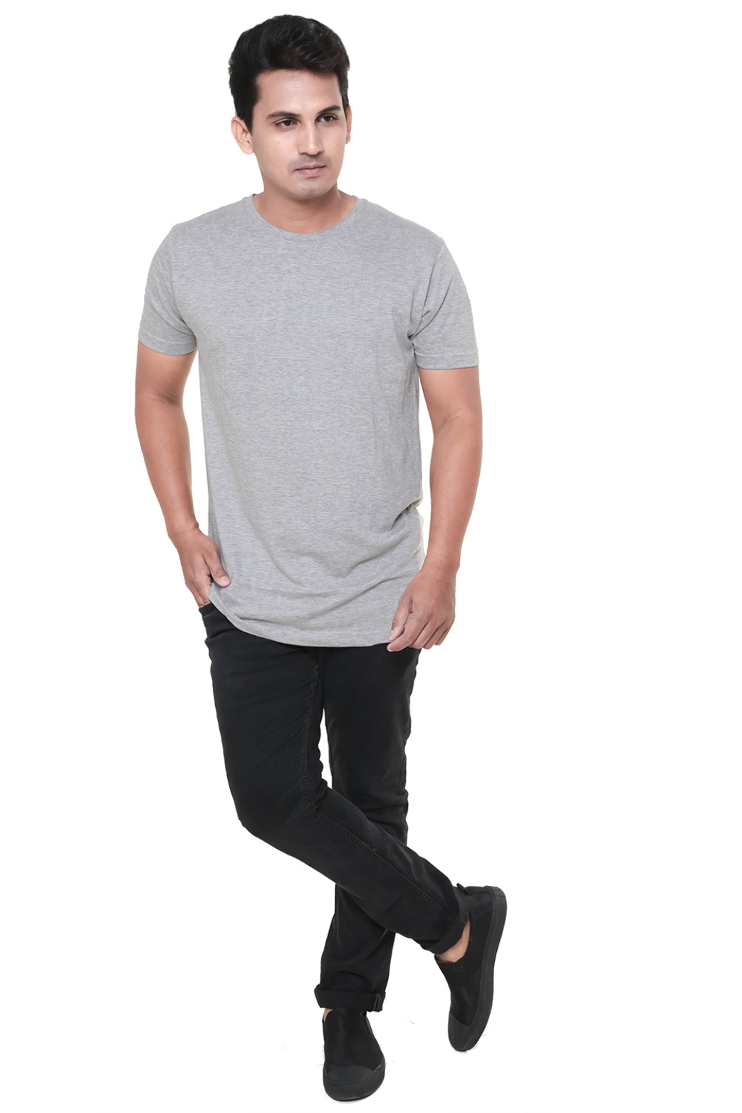 Men Round Neck T - Shirt