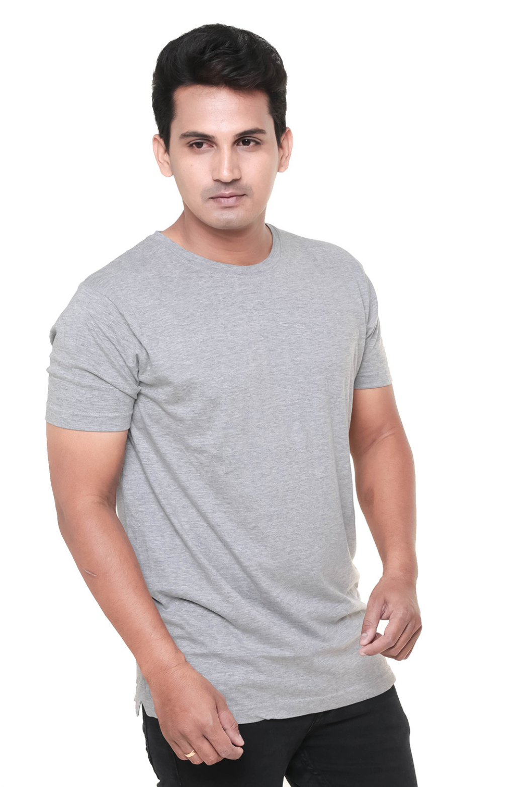 Men Round Neck T - Shirt