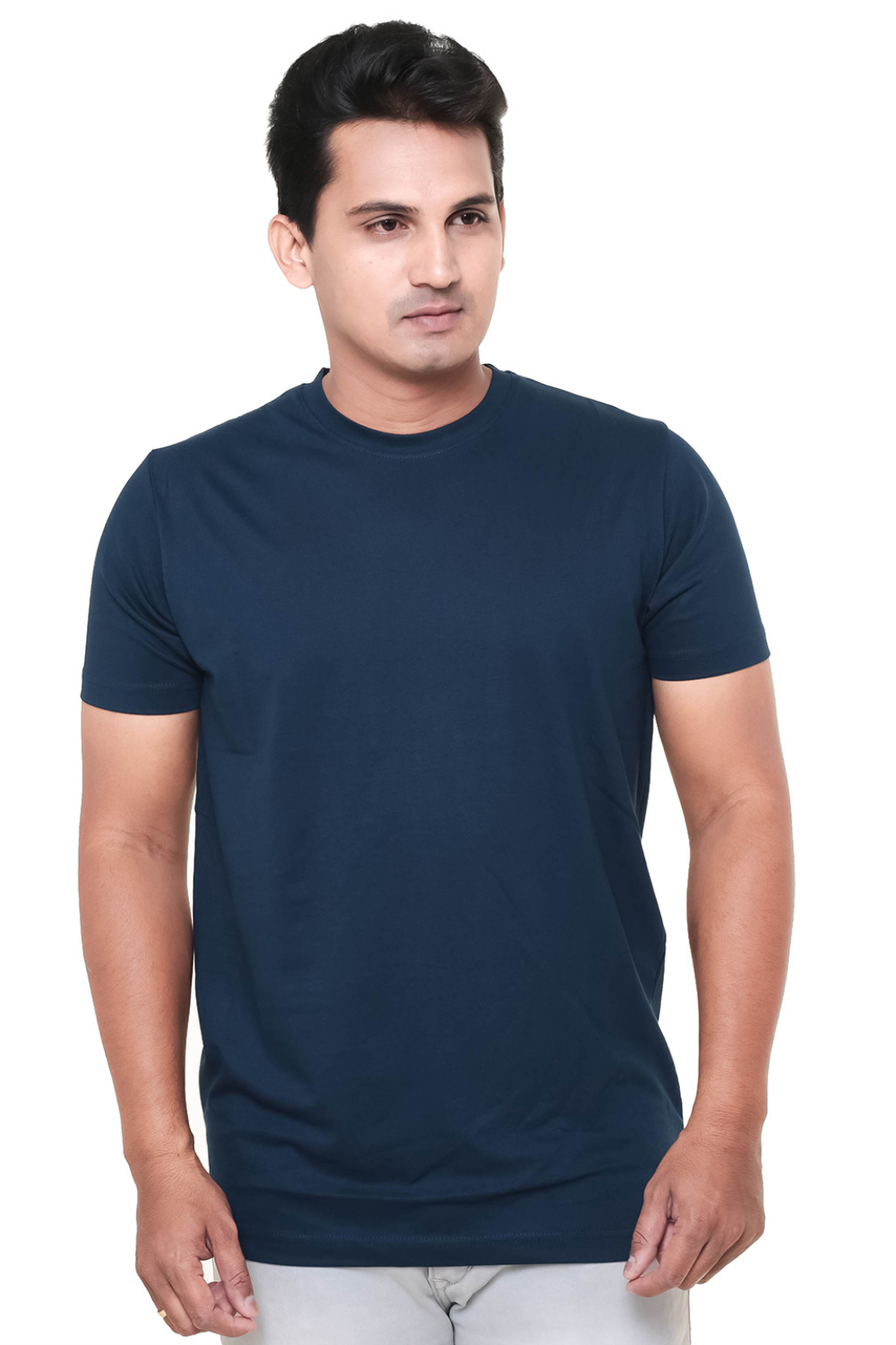 Men Round Neck T - Shirt