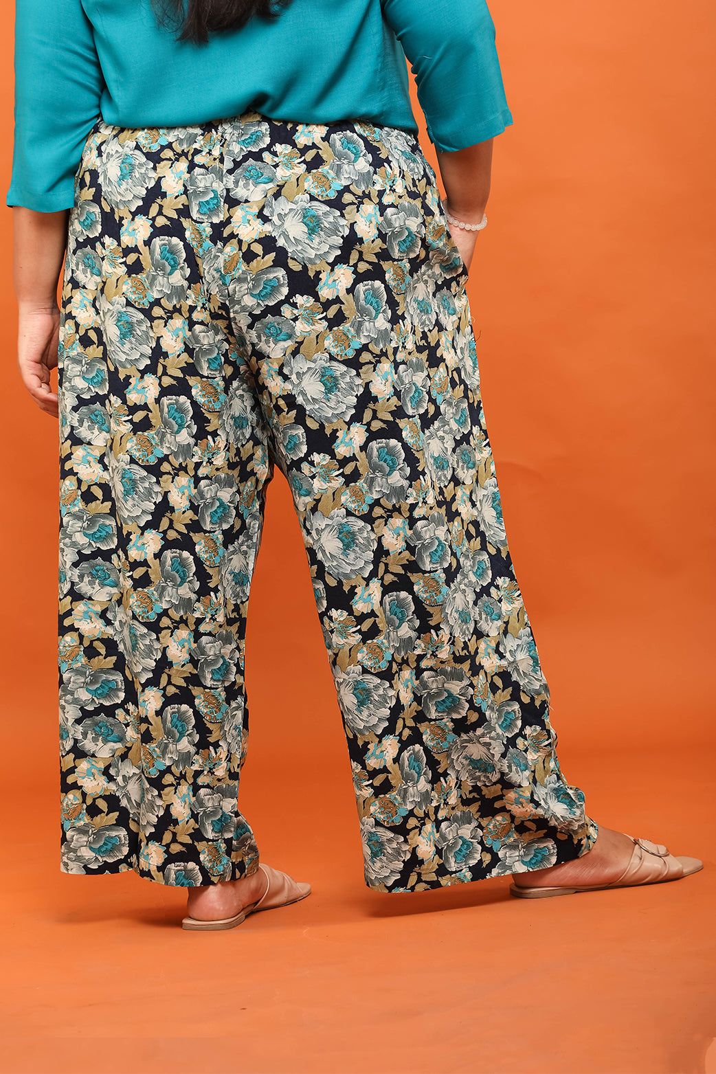 Women Flower Printed Palazzo Pant