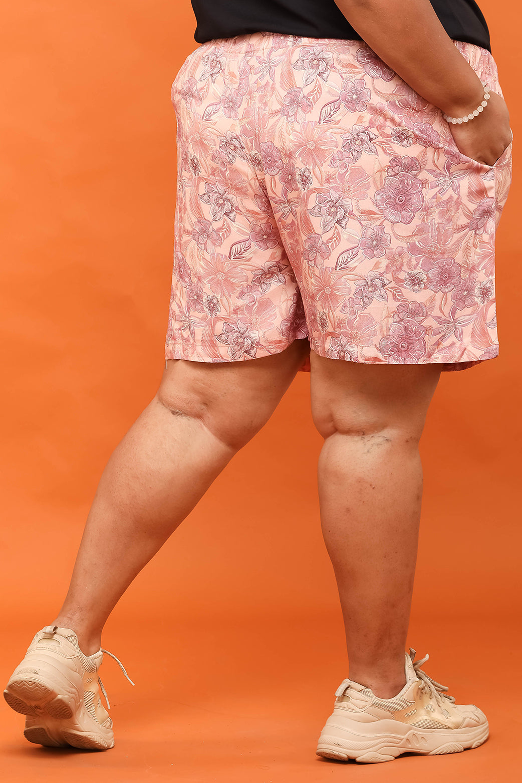 Women Flower Printed Shorts