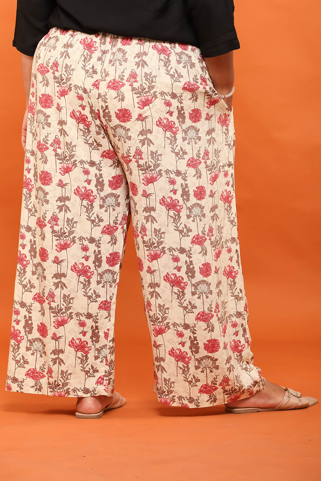 Women Flower Printed Palazzo Pant