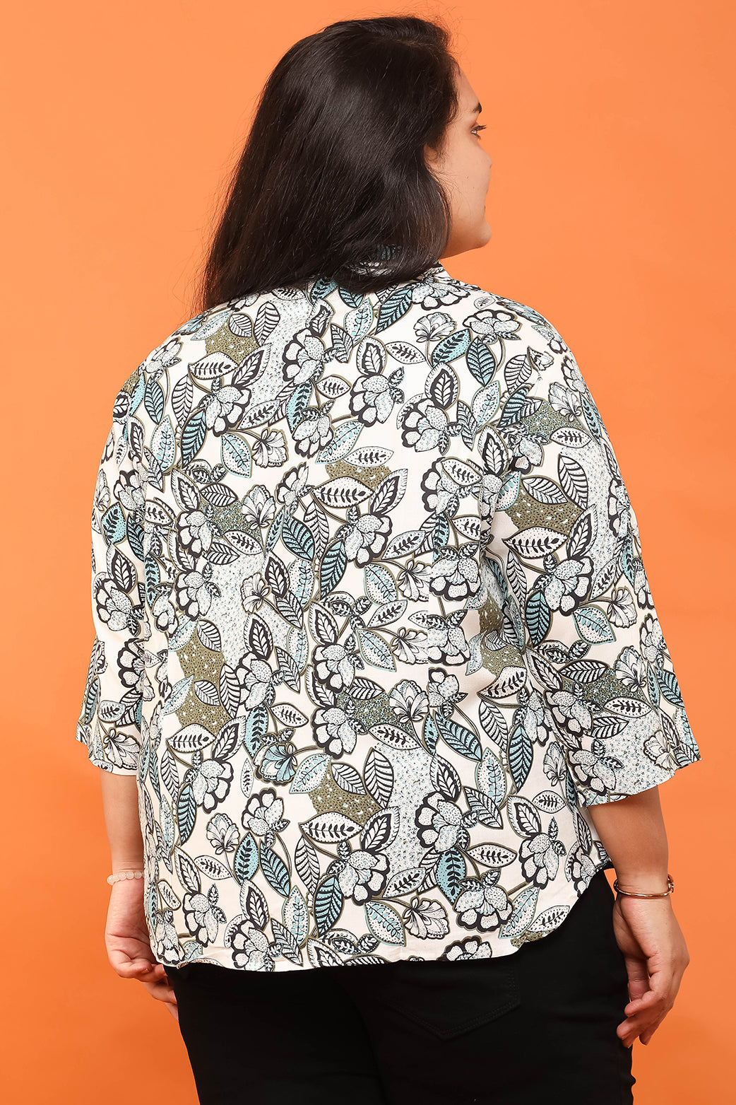 Women Flower Printed Shirt