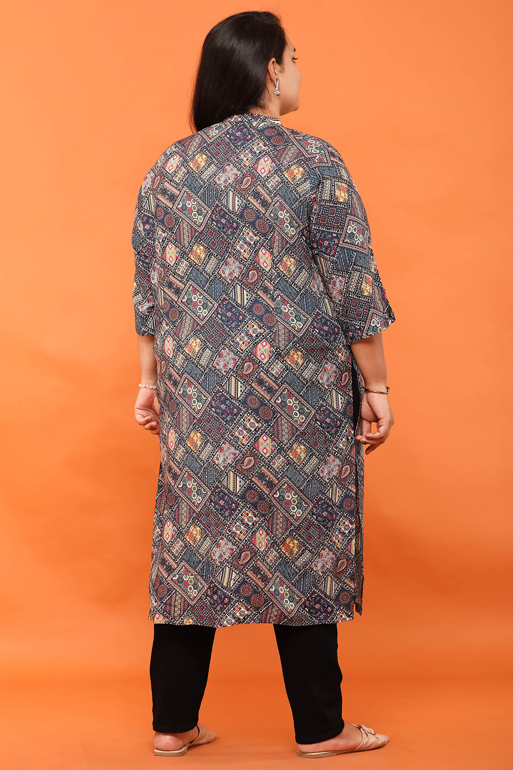 Women Printed Long Kurta