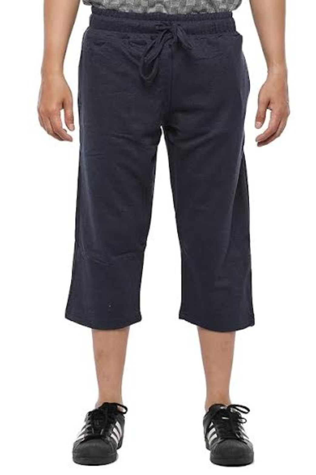 MEN Melange Blue 3/4th Pant