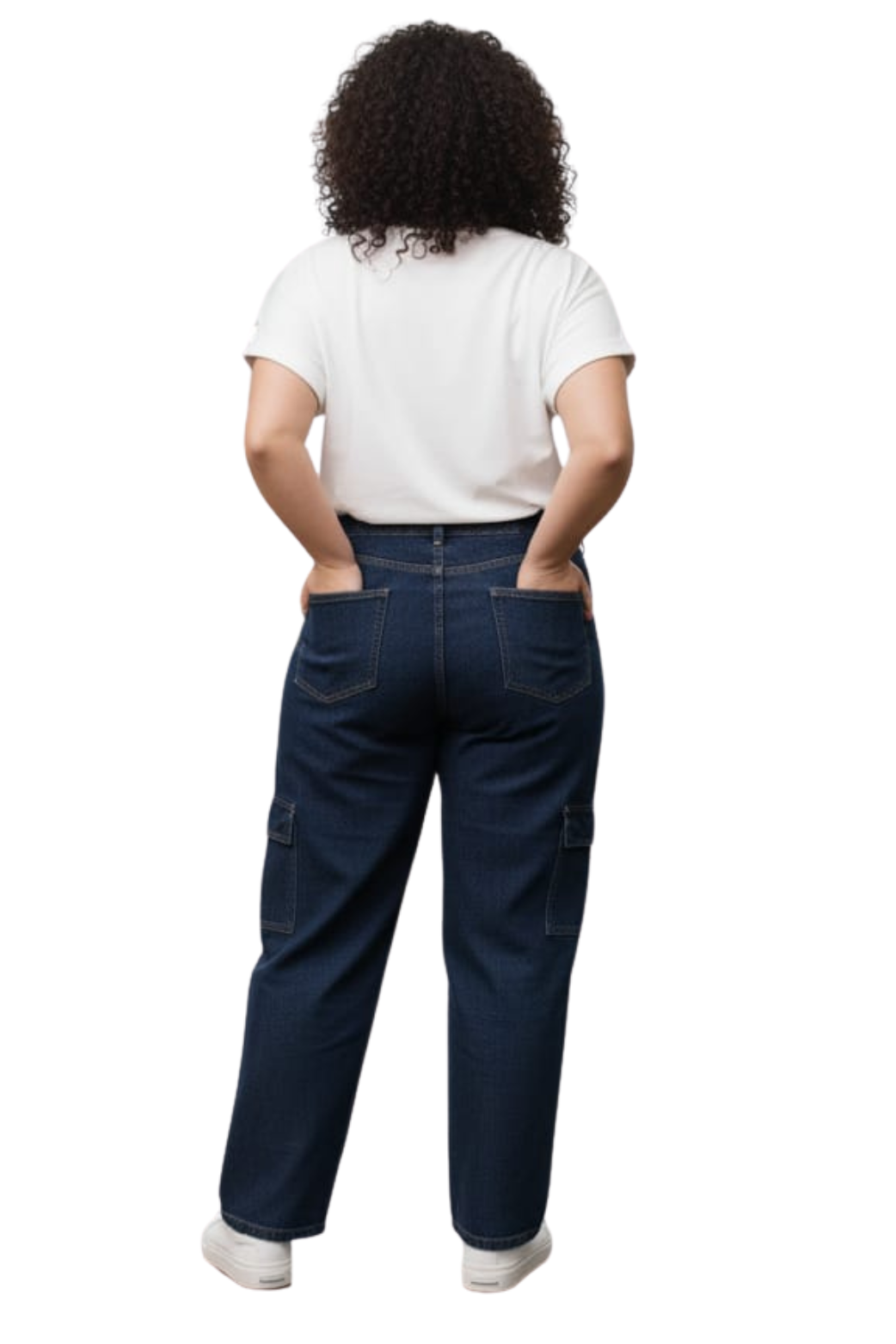 WOMEN  CARGO JEANS
