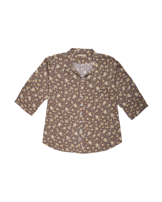 Women Flower Printed Shirt