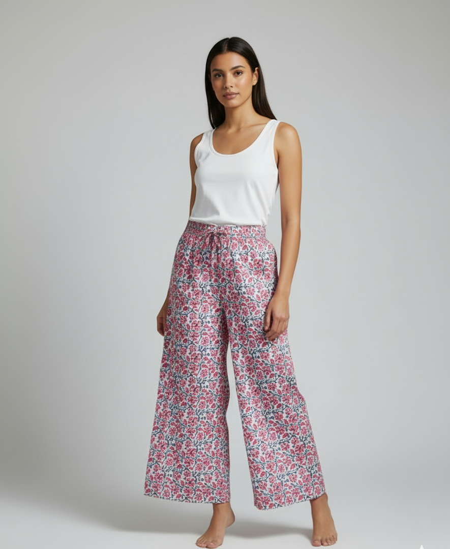 Women Flower Printed Palazzo Pant