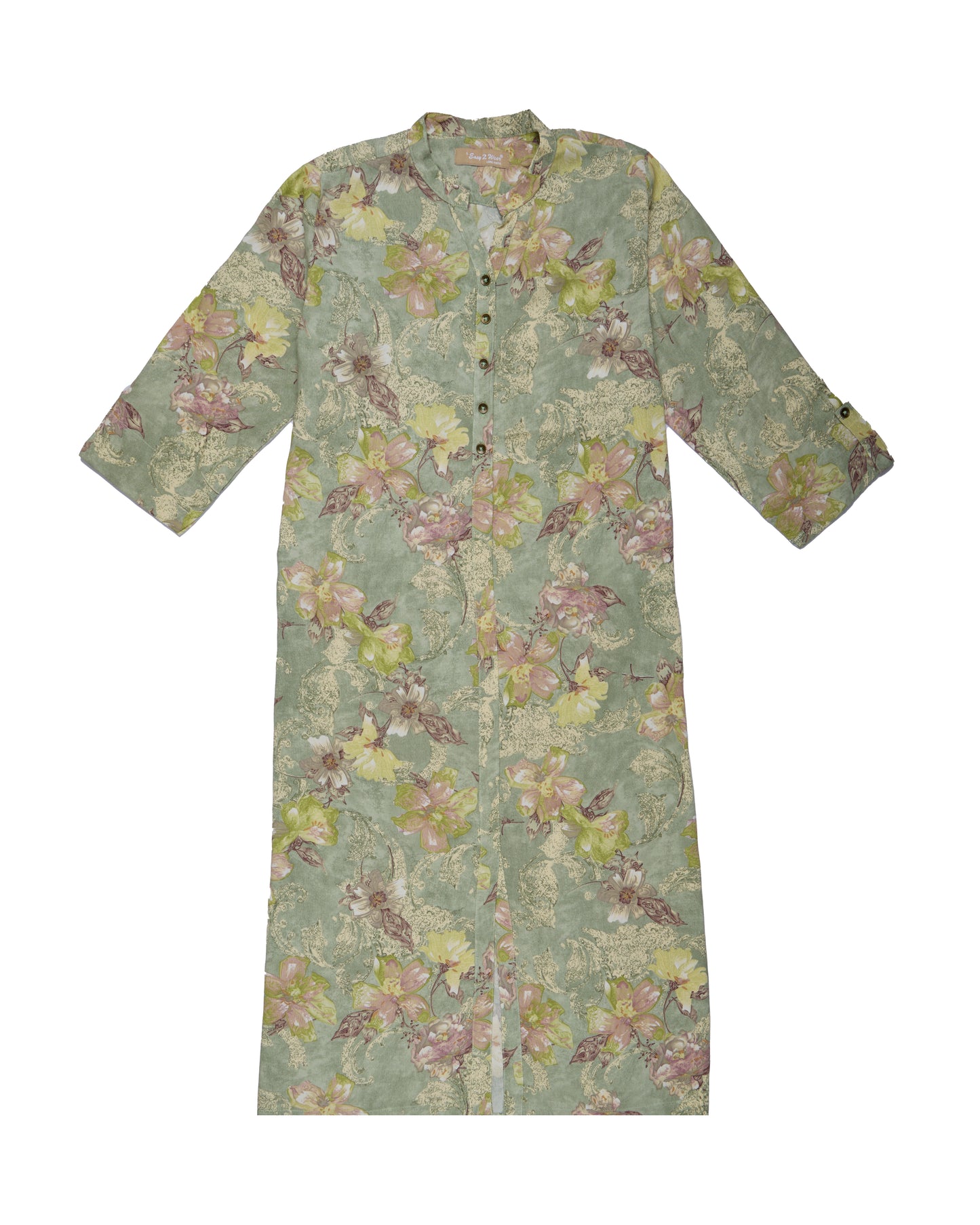 Women Flower Printed Long Kurta