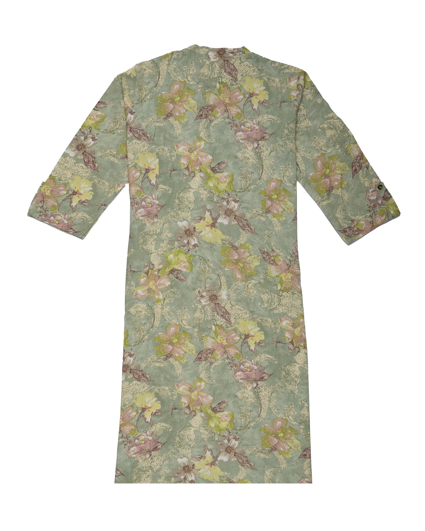 Women Flower Printed Long Kurta
