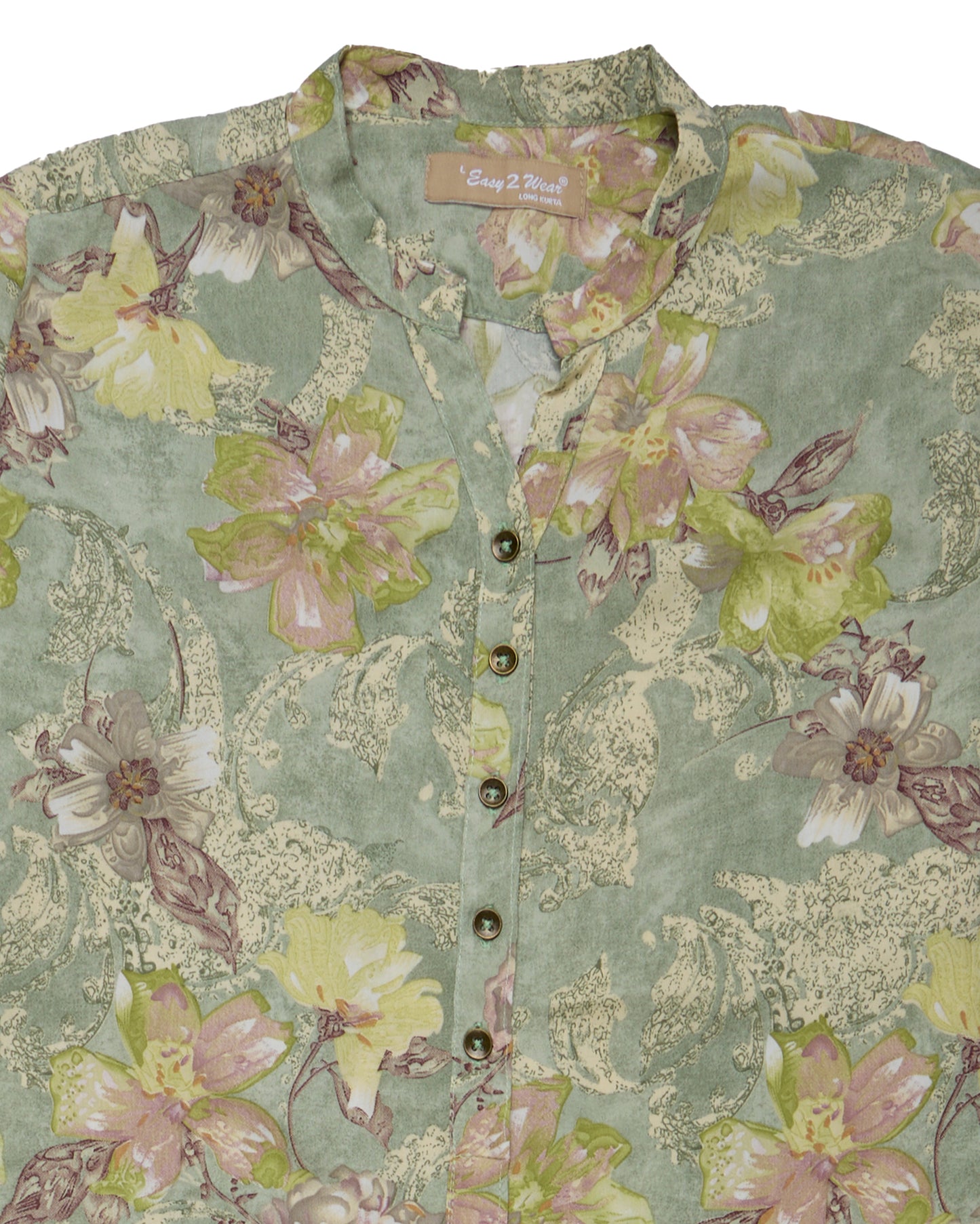 Women Flower Printed Long Kurta