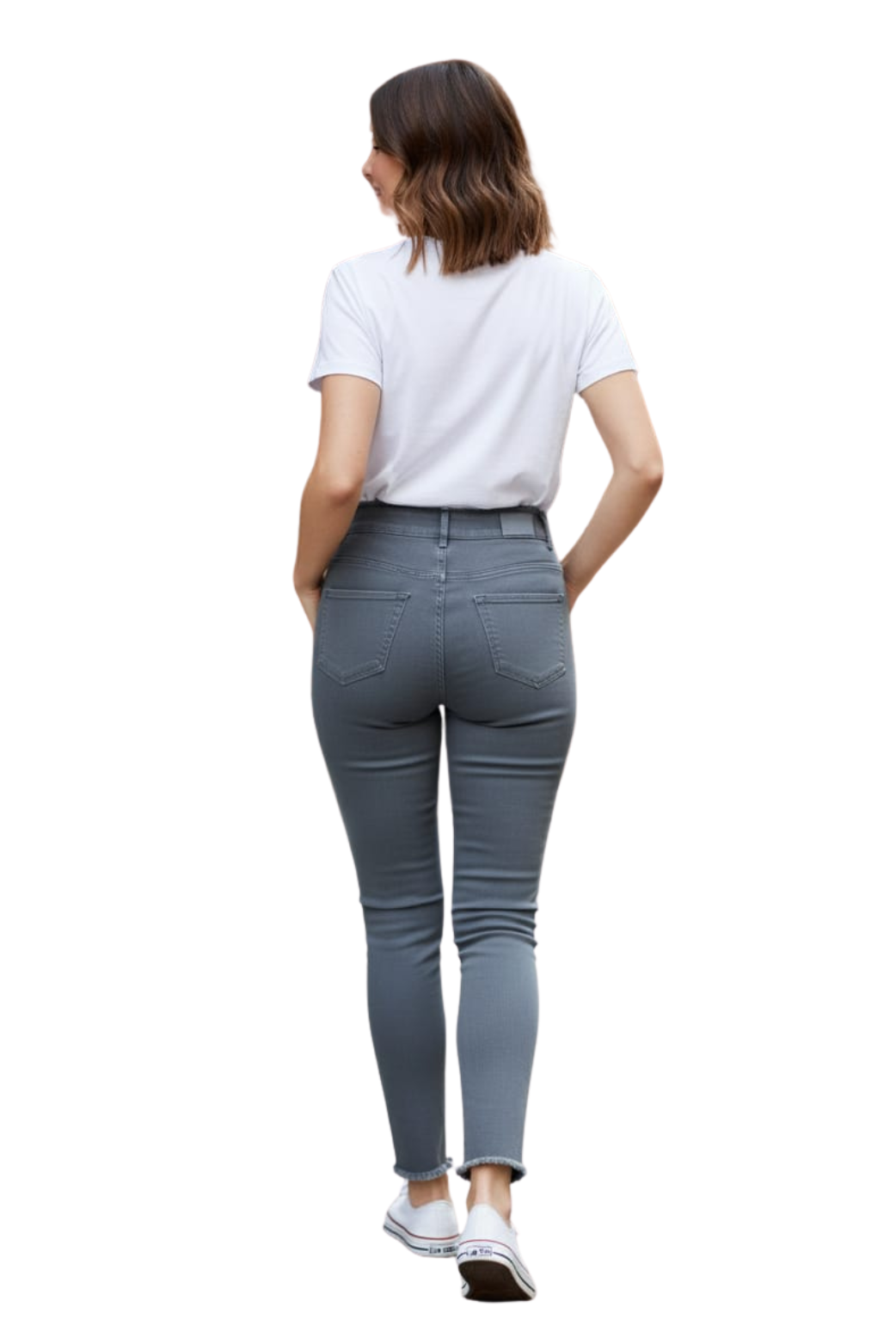 WOMEN 3 BUTTON JEANS